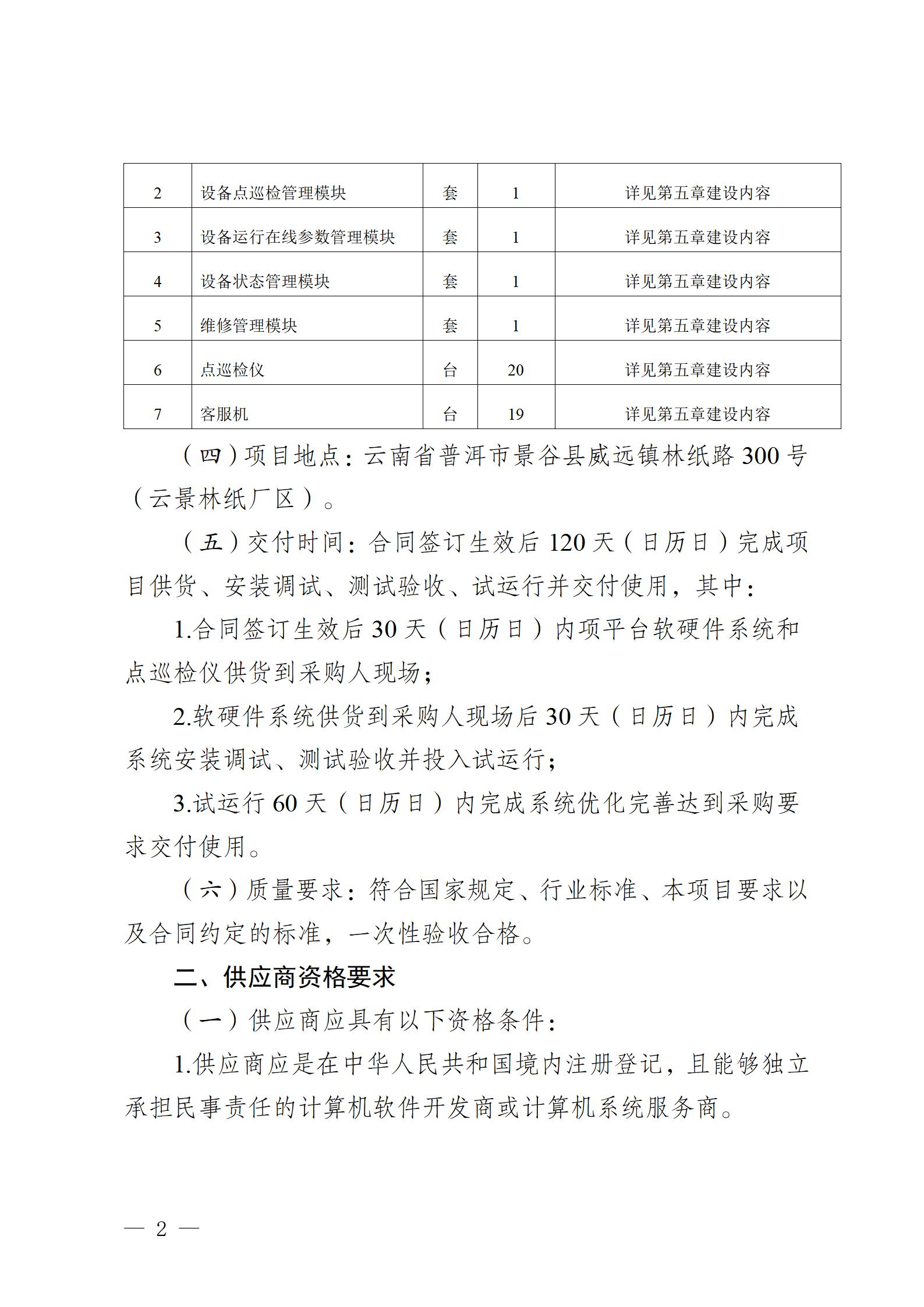 云南云景林纸股份有限公司2023年设备管理信息化平台建设项目竞争性谈判公告 (审定)_02.jpg